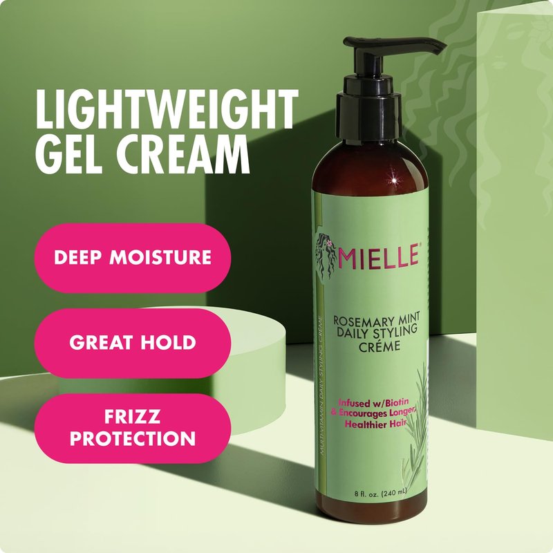 Mielle Organics Rosemary Mint Styling Cream (8oz)