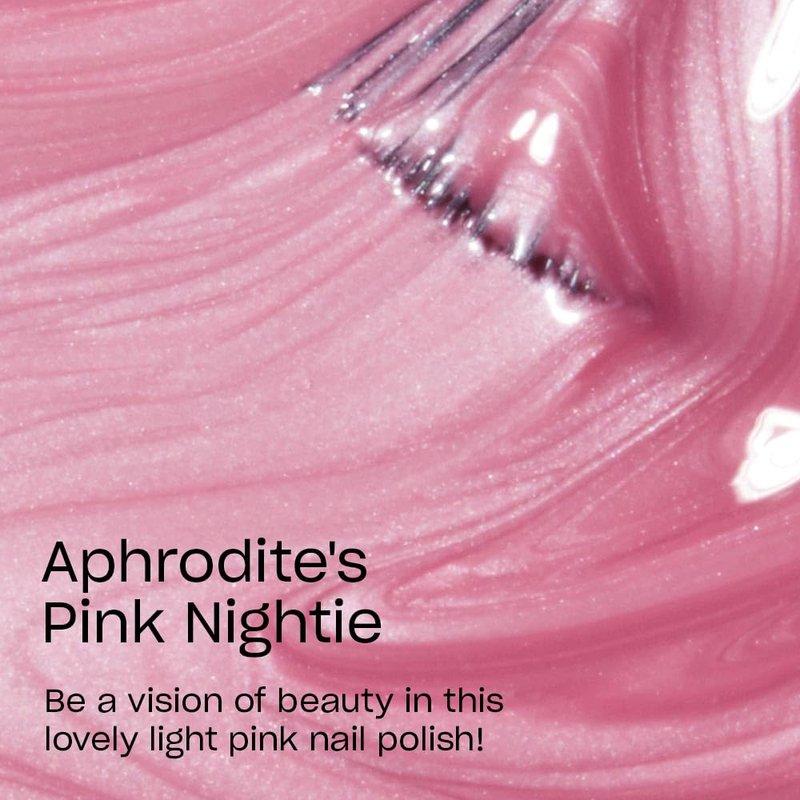 OPI Nail Lacquer Aphrodite's Pink Nightie | Sheer Soft Pink Pearl Chip Resistant Nail Polish | Vegan, Fast Drying, Streak Free