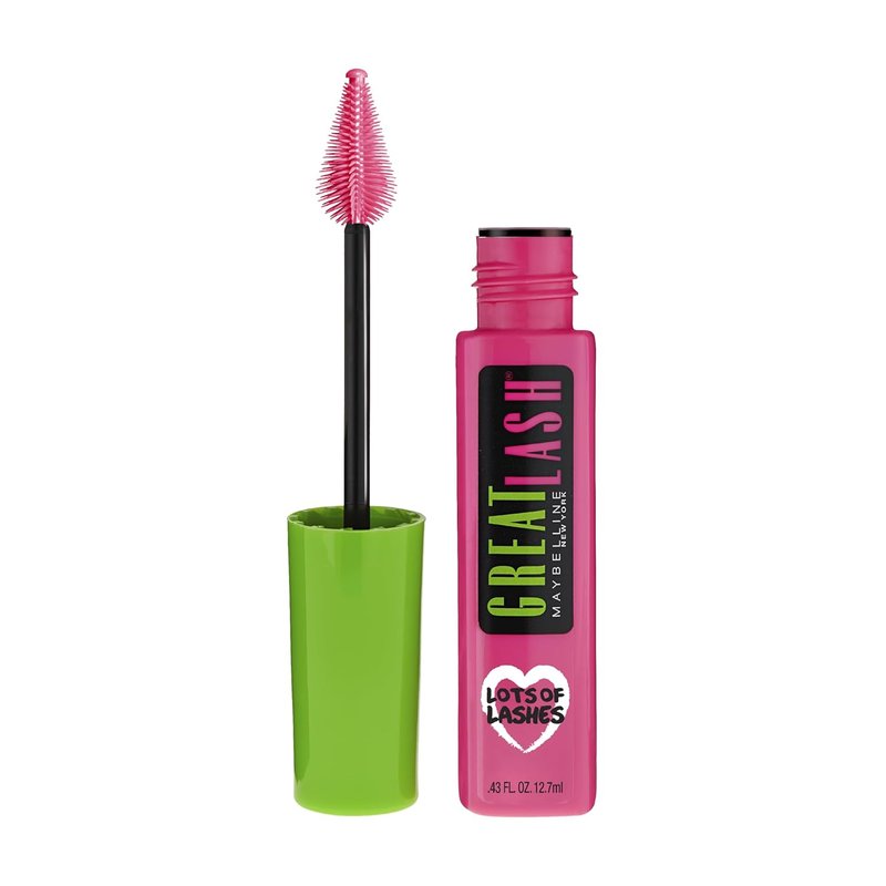 Maybelline Great Lash Mascara - Volumizing & Curling Formula in Brownish Black, 1 Count