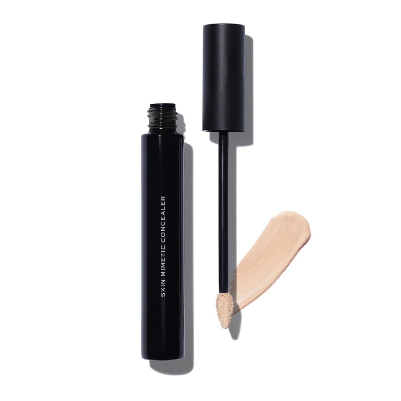 MAKE Beauty Skin Mimetic Concealer - Hydrating Medium Coverage for Dark Circles & Spots | Crease-Free Finish - 0.5 Fair Neutral