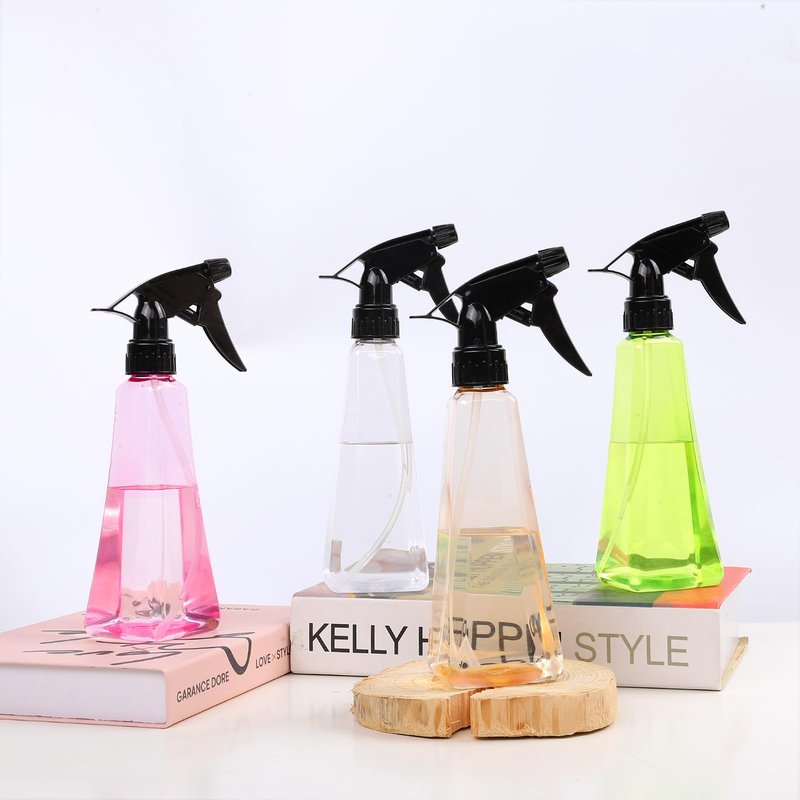KREMORV Spray Bottles 12oz/350ml Empty Spray Bottles Refillable Mister Bottle with Multicolor for Cleaning, Plants, Hair, Cooking