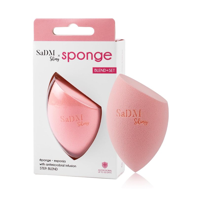 Makeup Blender Sponge - Streak-Free Applicator for Liquid & Cream Foundation | Washable, Latex-Free, Ideal for Dry & Wet Use