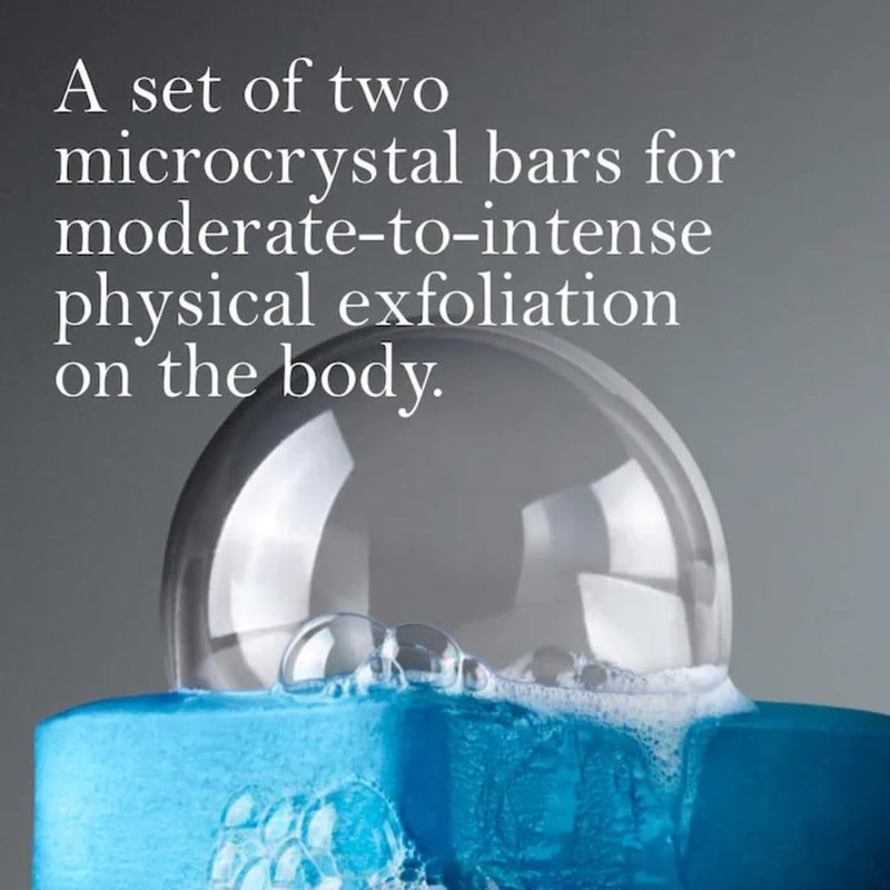 JIGME CALA SOFT.SERVICESS Buffing Bar Microcrystal Exfoliating Body Bar for KP and Ingrown Hair (2 pack, 7.5 oz)