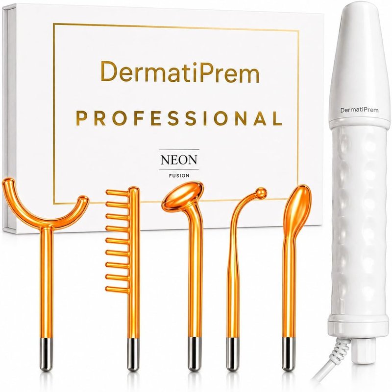 High Frequency Wand for Skin Care - Boost Collagen & Reduce Wrinkles | Portable & Easy to Use
