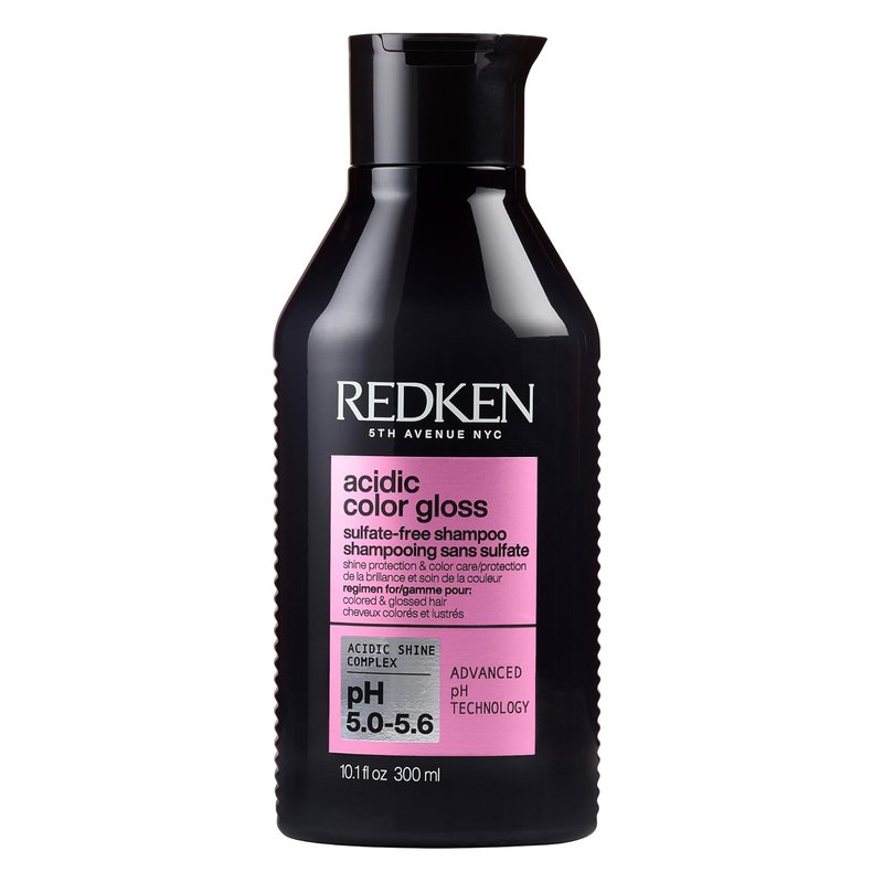 Redken Acidic Color Gloss Shampoo - Sulfate-Free Formula for Color Protection & Shine - 10.1 oz