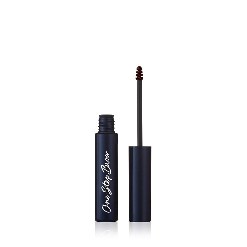 Lune+Aster One-Step Brow | Tinted Eyebrow Gel To Fill, Tame, And Shape Brows - Dark Brown