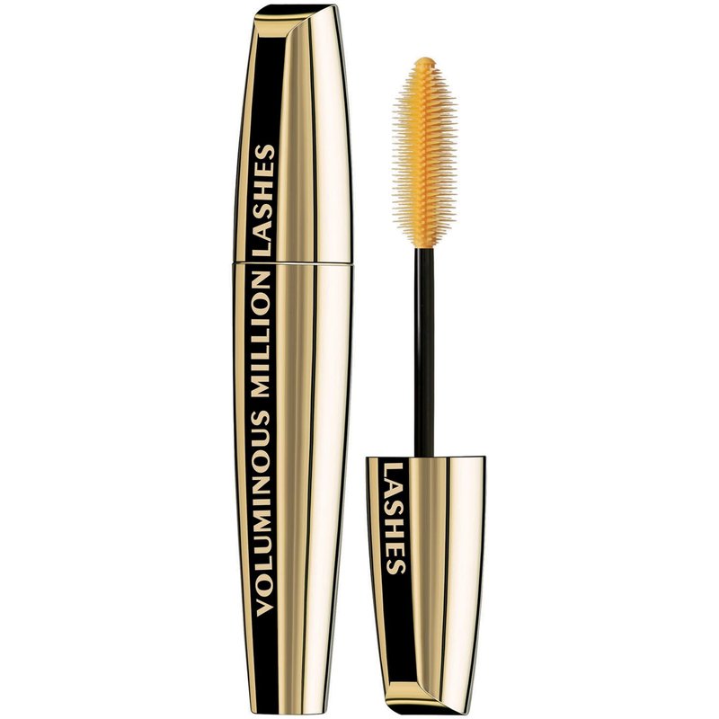 L’Oreal Paris Voluminous Million Lashes Mascara - Collagen-Infused, Amplifying Brush, Washable, Black, 0.30 Fl Oz.