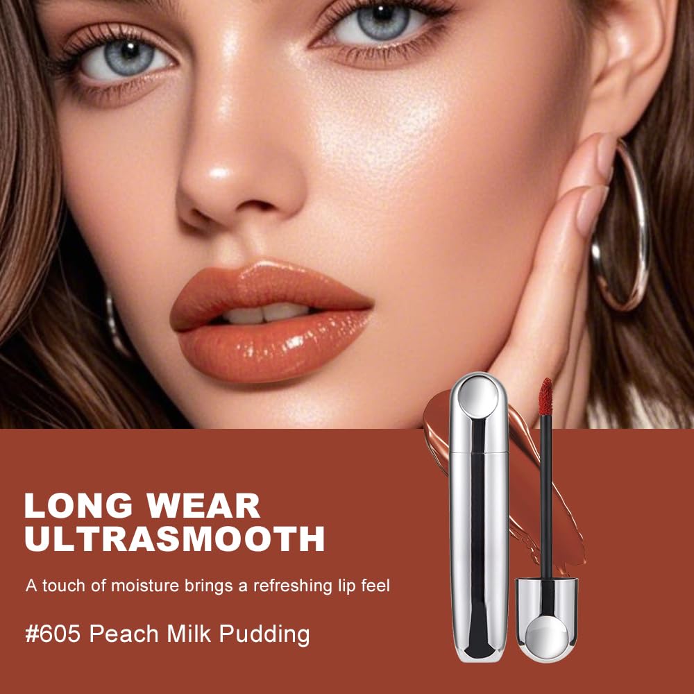 Skiennix Mirror Shine Lip Gloss - Hydrating, Lightweight Water-Gloss Finish for Juicy, Plump Lips