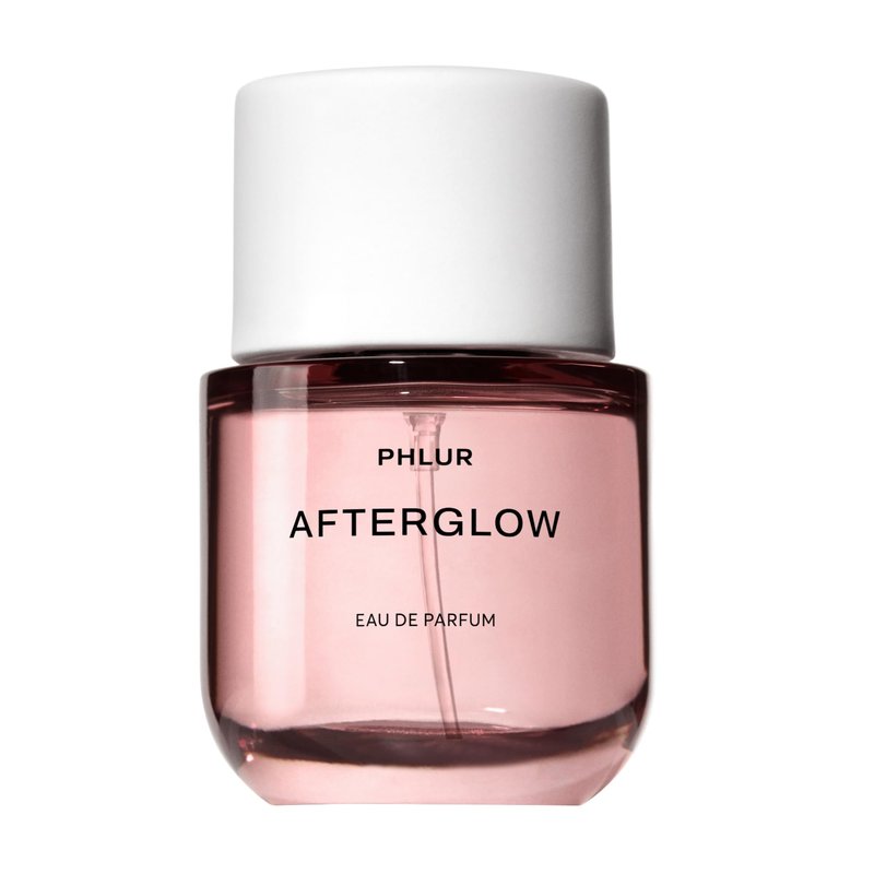 PHLUR Afterglow Perfume for Women & Men, 50 mL – Warm Amber Vanilla Eau de Parfum, Citrus Apricot Coconut Fragrance with Lavender Milk, Sandalwood & Cashmere Woods