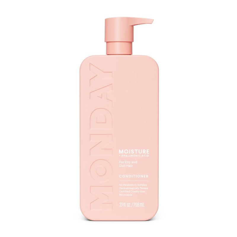 MONDAY Haircare MOISTURE Conditioner with Hyaluronic Acid, Coconut Oil & Shea Butter for Dry & Dull Hair 798 mL