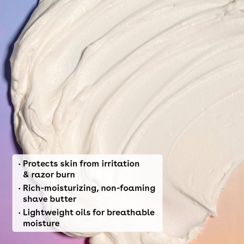 eos Cashmere Skin Collection Shave Butter - Vanilla Cashmere, Moisturizing Non-Foaming Cream, 7 fl oz