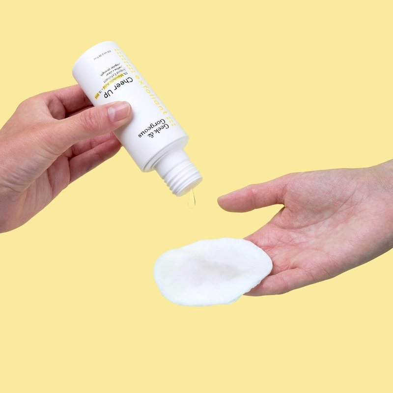 Geek & Gorgeous Cheer Up - Mandelic Acid BHA Treatment for Blackheads & Enlarged Pores | 100 ml for Oily & Combination Skin