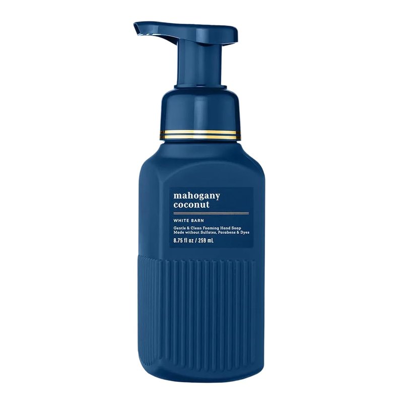Gentle & Clean Foaming Hand Soap - Mahogany Coconut Scent | Non-Drying, Sulfate & Paraben-Free, 8.75 fl oz