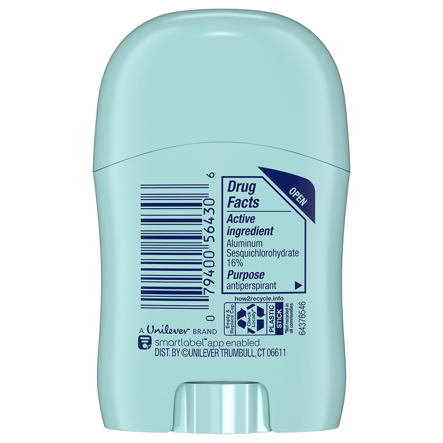 Degree Advanced Antiperspirant Deodorant, Shower Clean 3-Pack – Travel Deodorant for Women, 72H Protection, 0.5 Oz Ea