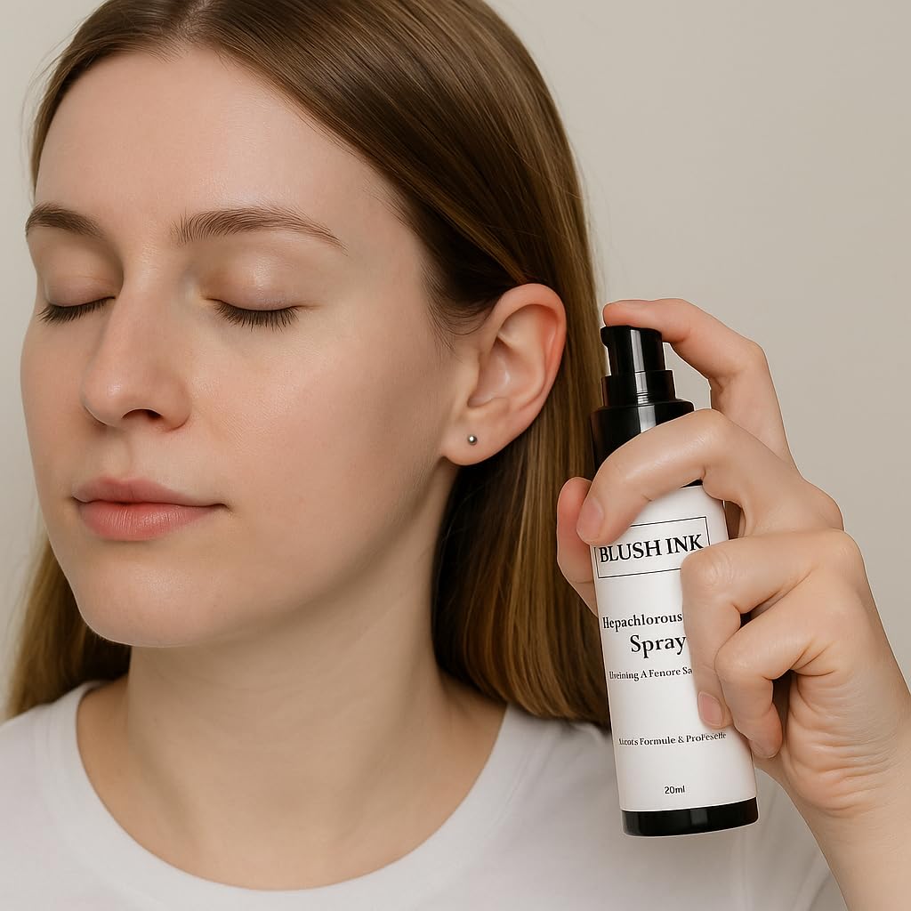 Blush Ink - Piercing Aftercare Spray | Keloid Bump Removal for Piercings | Fast-Healing Bump Piercing Treatment for Ear, Nose & Body | Gentle Hypochlorous Acid Formula for Soothing Care & Protection
