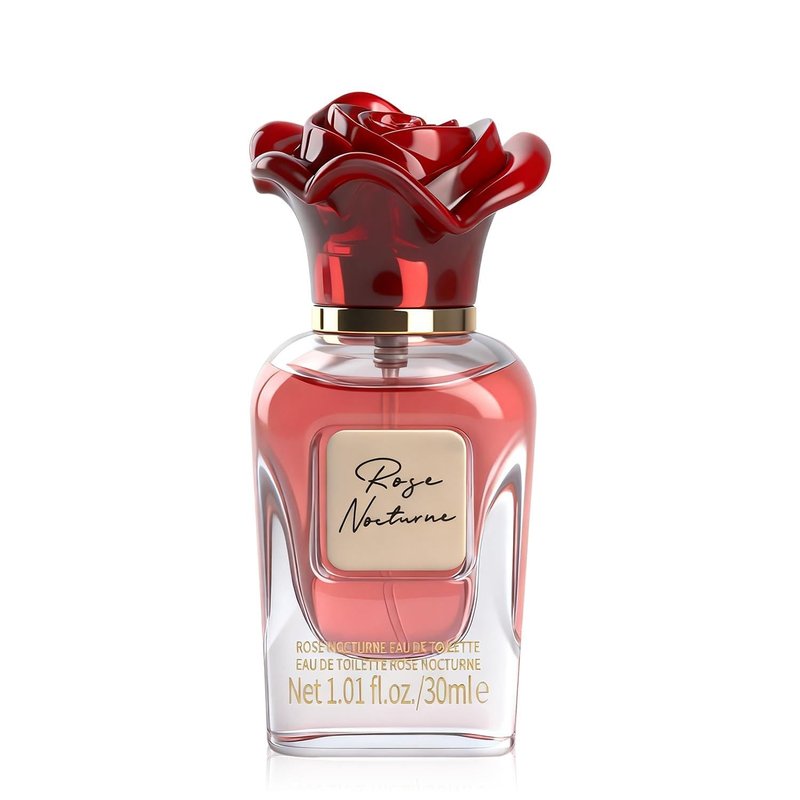 MINISO Rose Nocturne Perfume for Women – Floral & Warm Amber Scent, Elegant and Long-Lasting Eau de Toilette, 30 ml / 1.01 fl oz