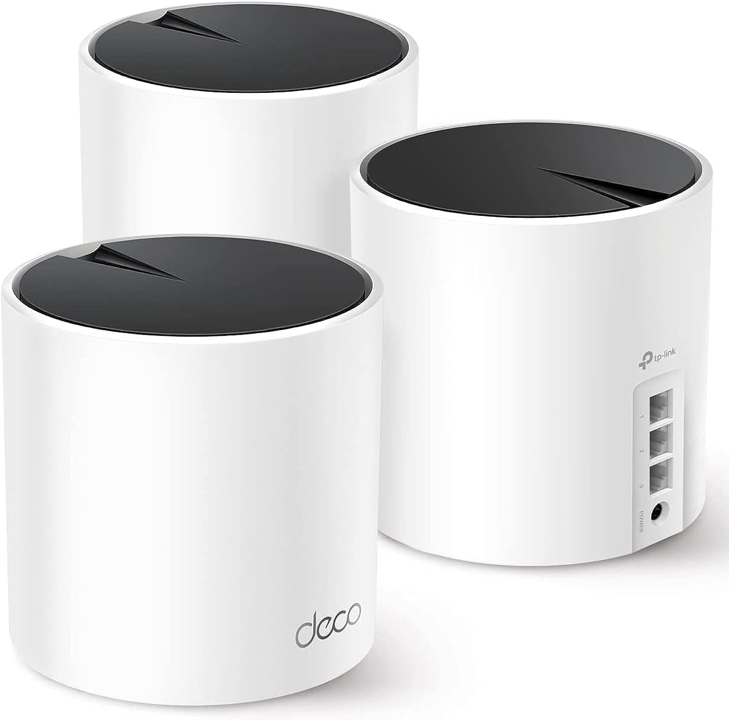 TP-Link Deco X55 WiFi 6 Mesh System - Covers Up to 6,500 Sq. Ft. | 3-Pack with Gigabit Ports