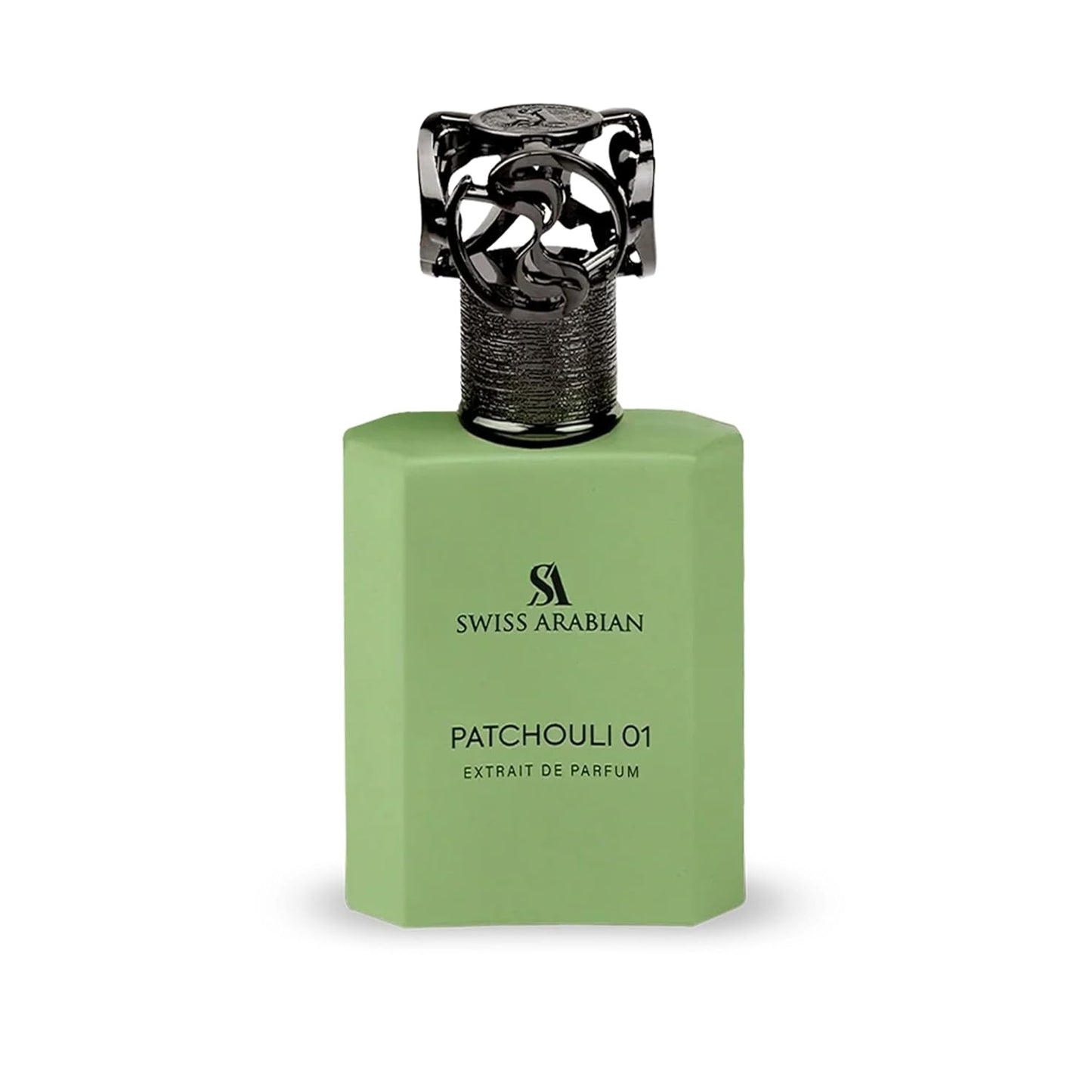 Swiss Arabian Patchouli 01 Cologne - Long Lasting Unisex Eau de Parfum with Lavender Mint Notes | 50ml Heritage Collection
