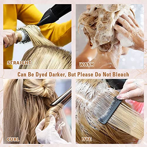 Clip in Hair Extensions Real Human Hair For Women Medium Brown Hair Extensions 70g 100% Remy Virgin Human Hair Clip In Extensions Double Weft Clips Straight Soft Hair No Tangles 14inch
