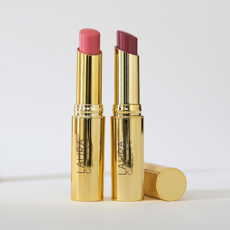 Laura Geller Jelly Balm Tinted Lip Color - Hydrating Plum Happy Shade | Moisturizing Vitamin E Formula