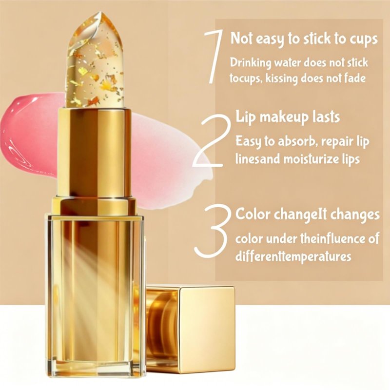 Coello PH Lipstick Color Changing Long Lasting for Mature Women, Flatters Every Skin Tone