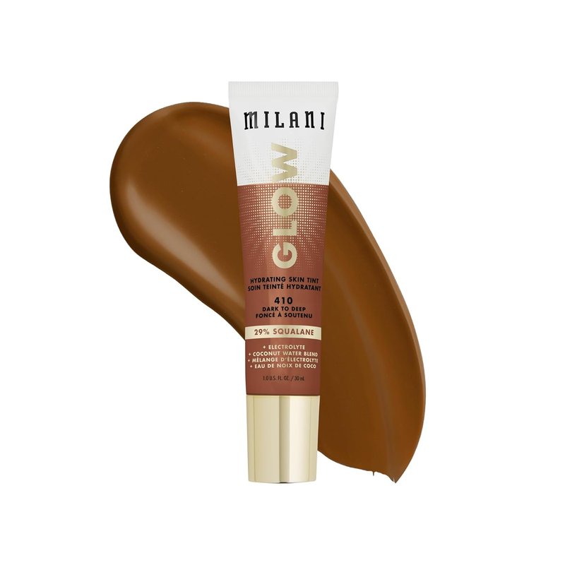 Milani Glow Hydrating Skin Tint - Lightweight Moisturizing Foundation for Radiant Skin