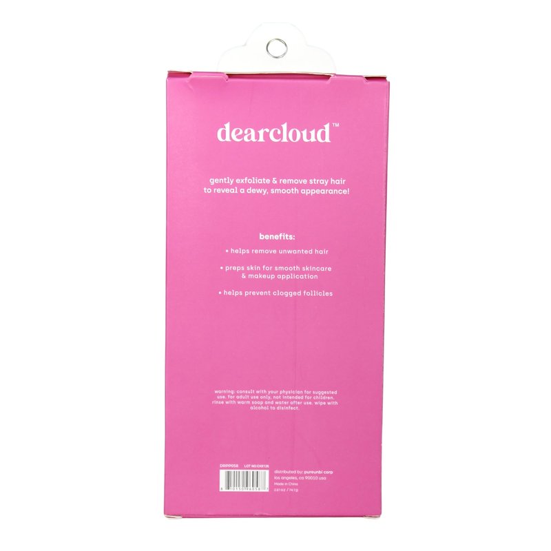 dearcloud Pretty in Pink Straight-Edge Dermaplane Razors – Set of 6 – Flawless Facial Hair Remover, Dermaplane Razor for Women Face & Exfoliation Tool (Pretty in Pink)