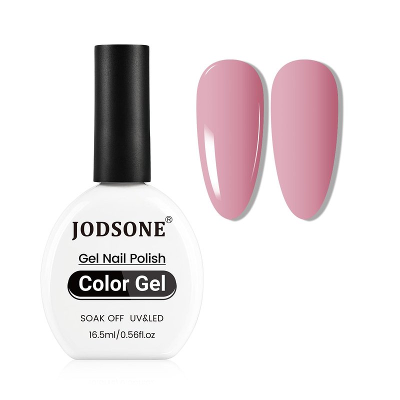 JODSONE Dark Pink Gel Nail Polish - 16.5ml Soak Off LED Formula for DIY Nail Art