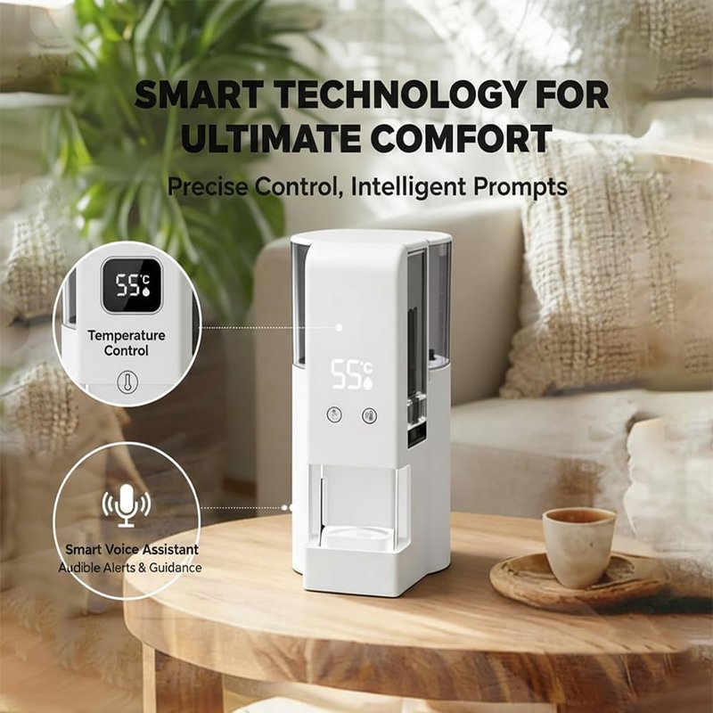 **5s Fast Hot Towel Dispenser - 500ml Auto-Dry Heater with Constant 55°C | Includes 40 Compressed Towels**
