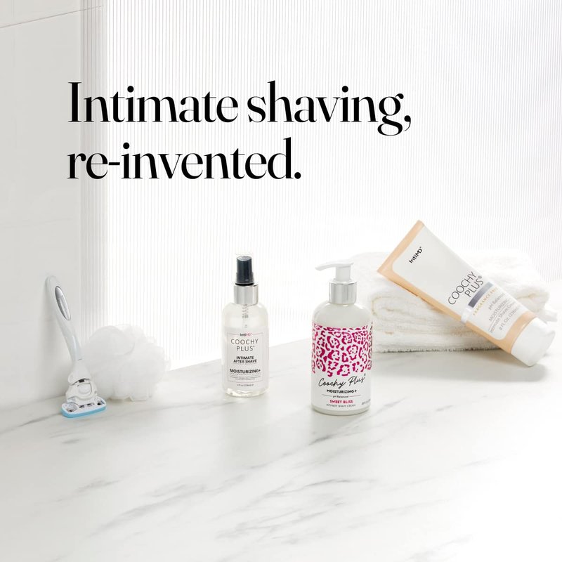 IntiMD COOCHY Intimate After Shave Moisturizer - Delicate Soothing Mist for Razor Burns & Ingrown Hairs