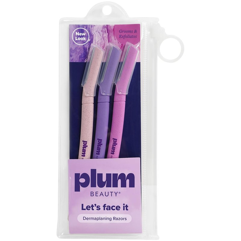 Dermaplaning Razors for Women - Quick & Painless Facial Hair Removal | 2-Pack (6 Razors)