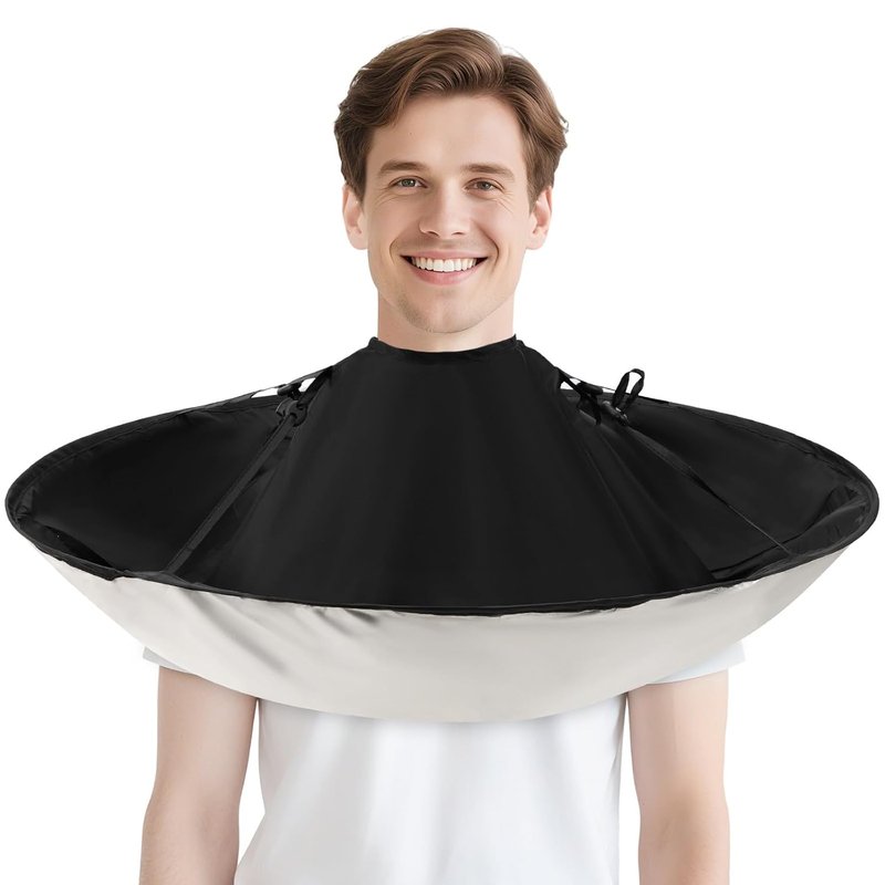 Hair Cutting Cloak Cape - Professional Adjustable Haircut Cape for Adults & Kids | Foldable Design for Home Salon Use