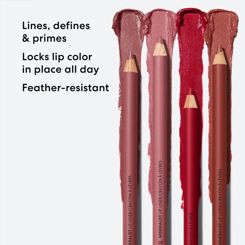 bareMinerals Mineralist Lip Liner - Creamy, Long-Lasting, Vegan Formula for All-Day Wear
