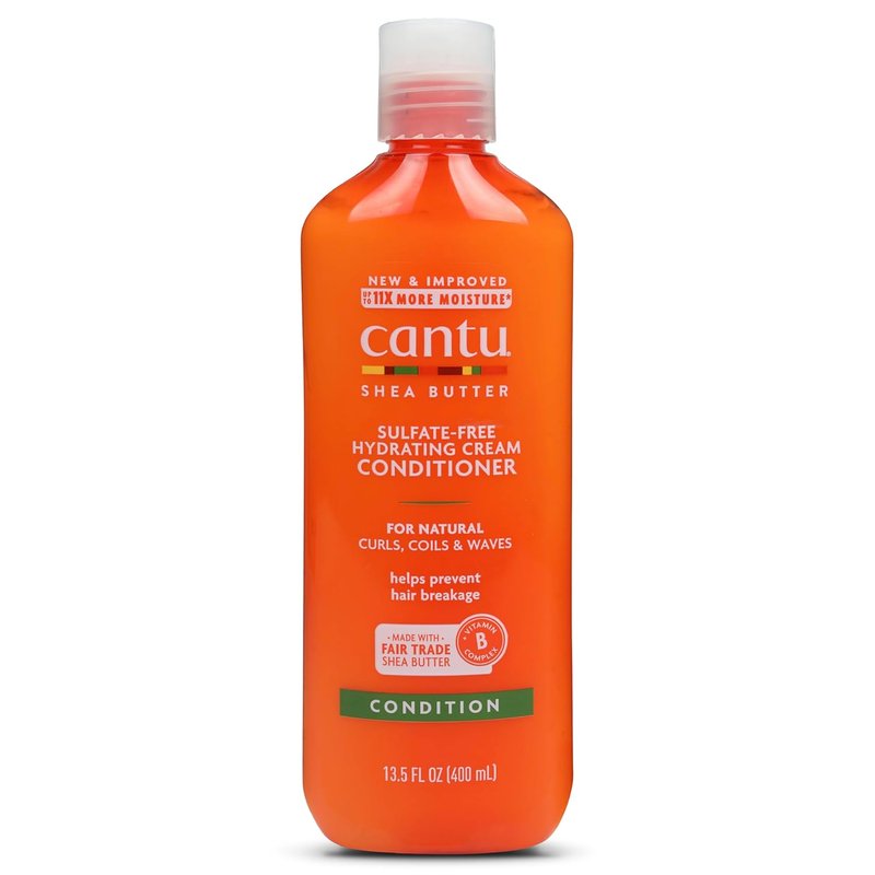 Cantu Shea Butter Hydrating Cream Conditioner - Moisturizes Natural Hair | 13.5 Ounce