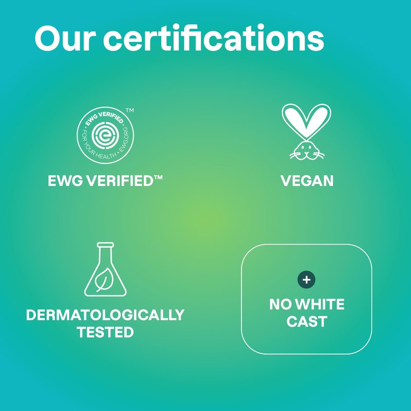 ATTITUDE Mineral Sunscreen with Zinc Oxide, SPF 30, EWG Verified, Broad Spectrum UVA/UVB Protection, Dermatologically Tested, Vegan, Unscented, 5.2 Ounces