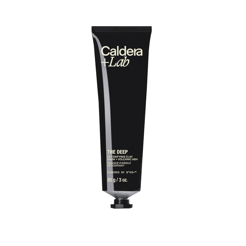 Caldera + Lab The Deep | Men's Organic Hydrating Clay Face Mask for Dry, Sensitive, & Normal Skin – Vegan, Natural & Antioxidant Packed Exfoliating Skincare Facial Treatment