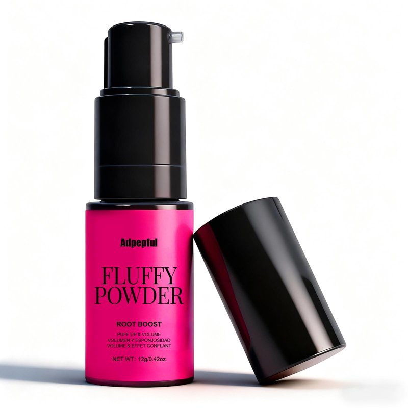 adpepful Hair Fluffy Powder, Instantly Volume & Lift, Lightweight & Strong Hold for Thin Hair, Hair Styling Texture Powder Spray for Women, No Residue, 12g