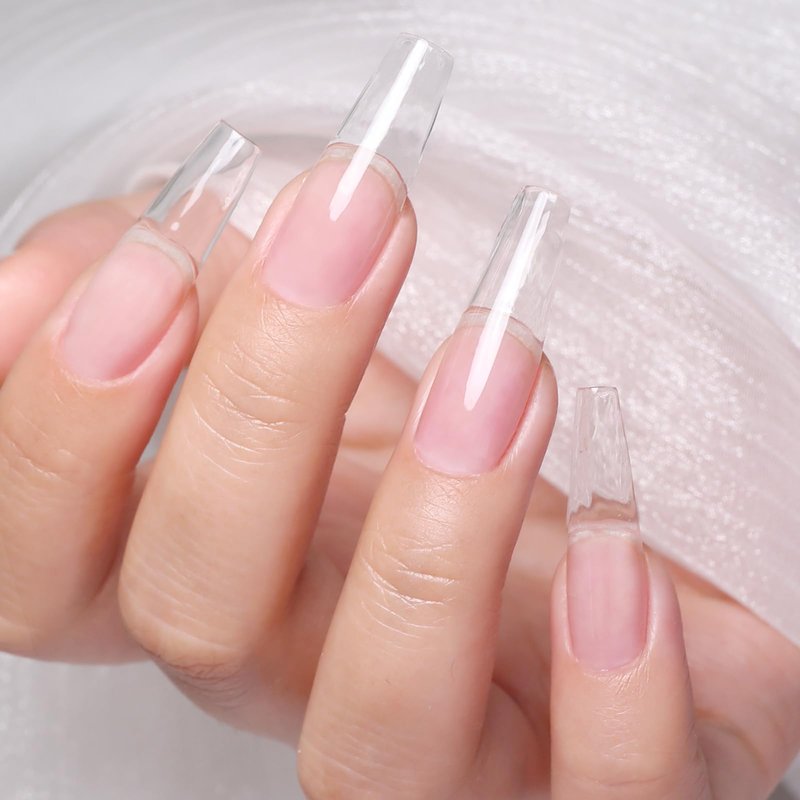 Imtiti Builder Gel Nail, 3 in 1 Gel for Extension,Strong, UV LED Lamp Cure Required,Nails for Home DIY Professional Nail Salon(Clear-15g)