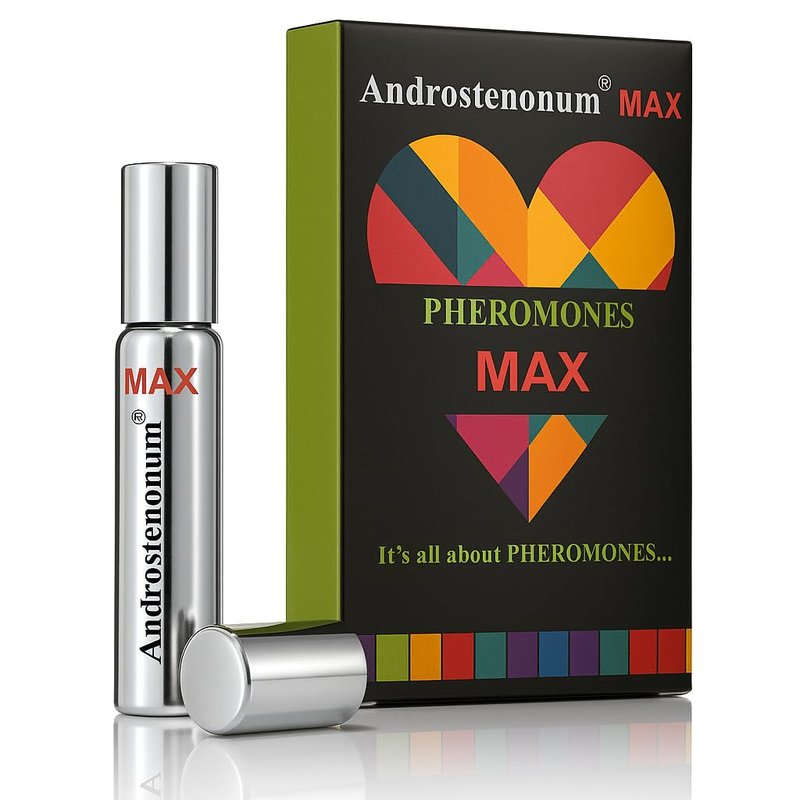 Androstenonum Max Pheromone Cologne for Men - 48-Hour Long-Lasting Perfume Oil | 0.27 Fl Oz