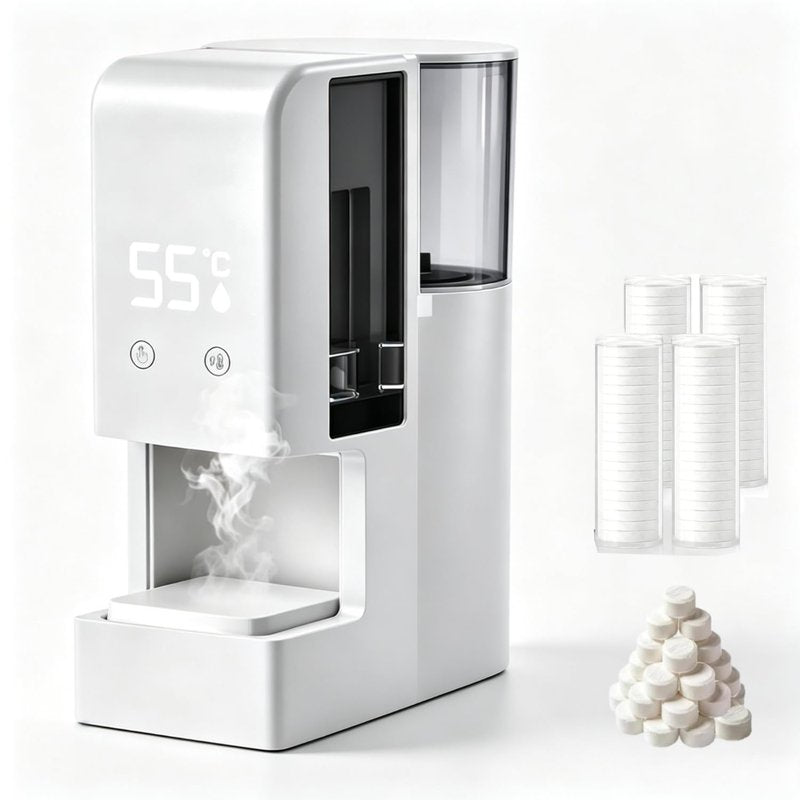 Hot Face Towel Dispenser, Disposable Hot Face Towel Heater Machine，Towel Heater Machine, 5-Second Fast Heating for Spa | Ideal for Home, Salon & Personal Use By Beauty Enthusiasts （40PCS Towels）