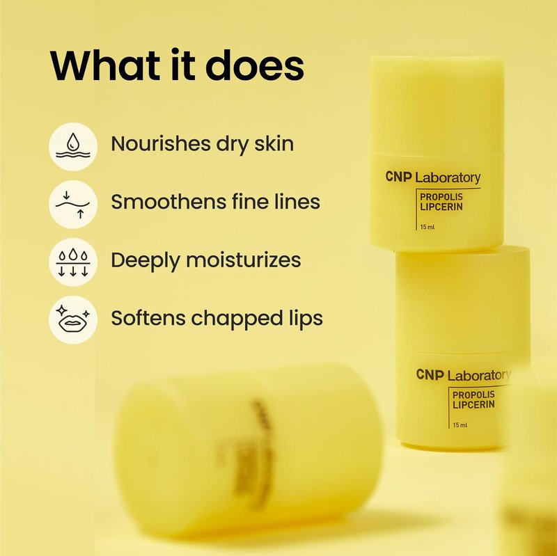 CNP Lip & Serum Set - Propolis-Infused Honey Lip Butter & Centella Serum Bundle | Intense Hydration for Sensitive Skin