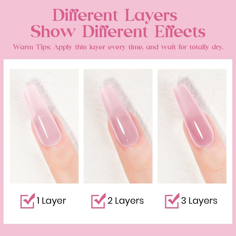 MIZHSE Quick Dry Nail Polish, Regular Pink Nail Polish Non Gel Air Drying Fast, 15 ml Glossy Finish Nail Lacquer Candy Pink Nail Art Manicure DIY Home