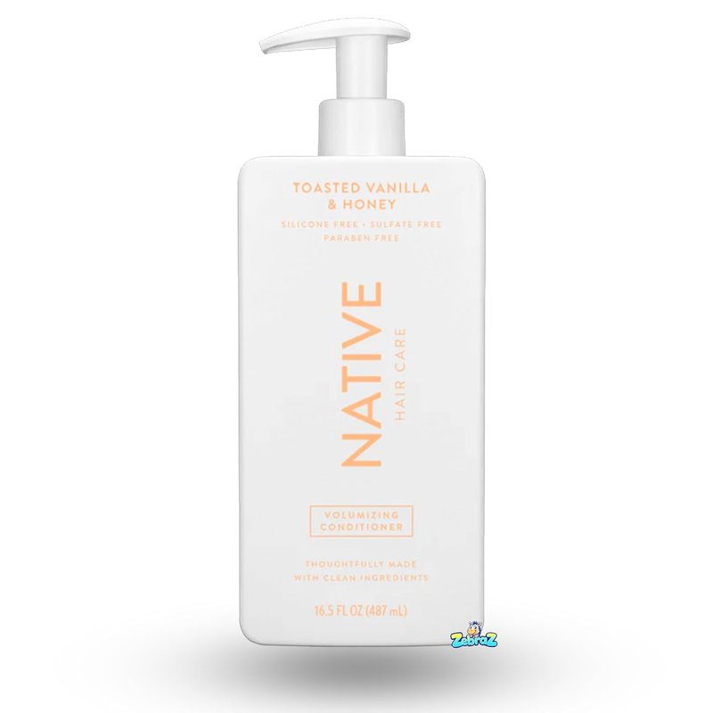Native Toasted Vanilla & Honey Shampoo & Conditioner Set - Nourishing 8.25 Ounce Duo | Gold