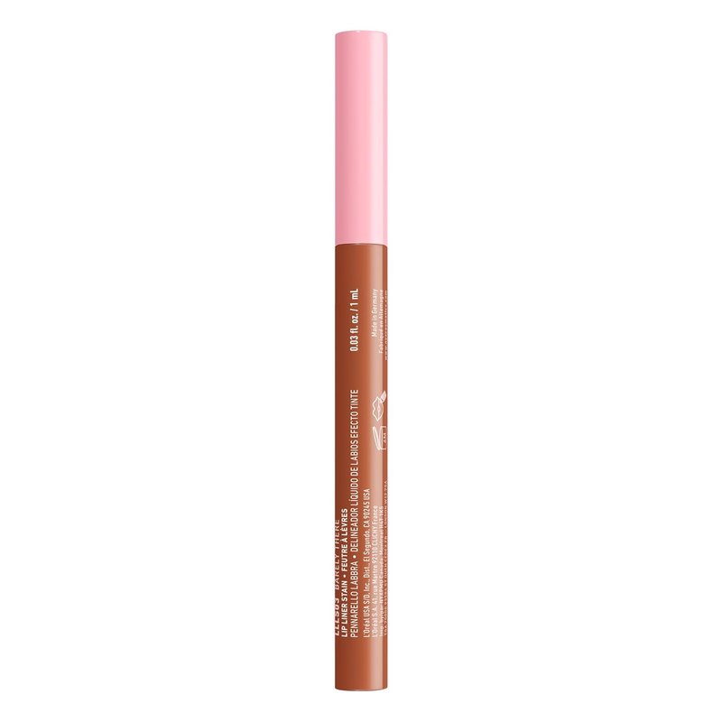 NYX PROFESSIONAL MAKEUP Lip Lingerie Liner - All-Day Waterproof Stain in Naughty Nude (Warm Tone)