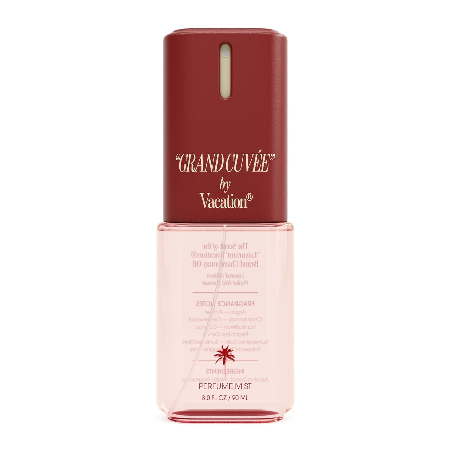 VACATION GRAND CUVÉE Body Mist - Unisex Perfumed Spray with Aloe Vera & Argan Oil, Travel Size 3 fl oz