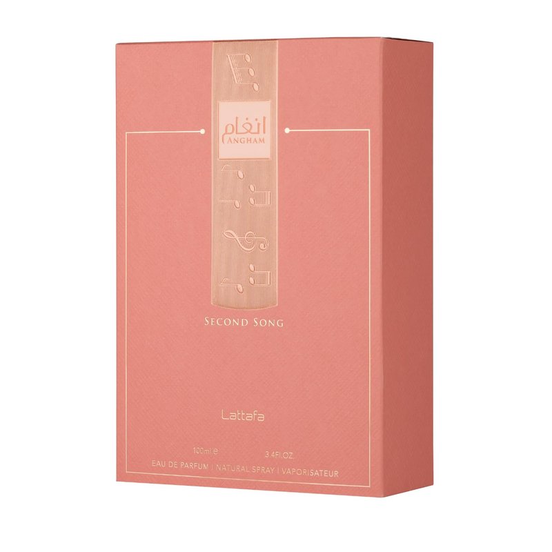 Lattafa Angham Second Song Eau de Parfum 100ml - Unisex Oriental Vanilla Fragrance | Long-Lasting Sweet & Creamy Scent
