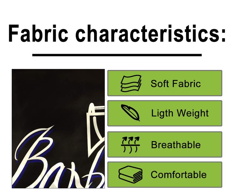 Pelocapa Barber Cape for Men, Haircut Cape with Snaps, Professional Salon Cutting Cape, Large Waterproof Hairdressing Cape Gown Apron for Hairstylist- 63”× 56”(Barbershop Pattern)