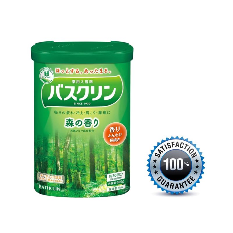Hot Spring Onsen Bath Powder Forest Scent 21.16oz(600g)