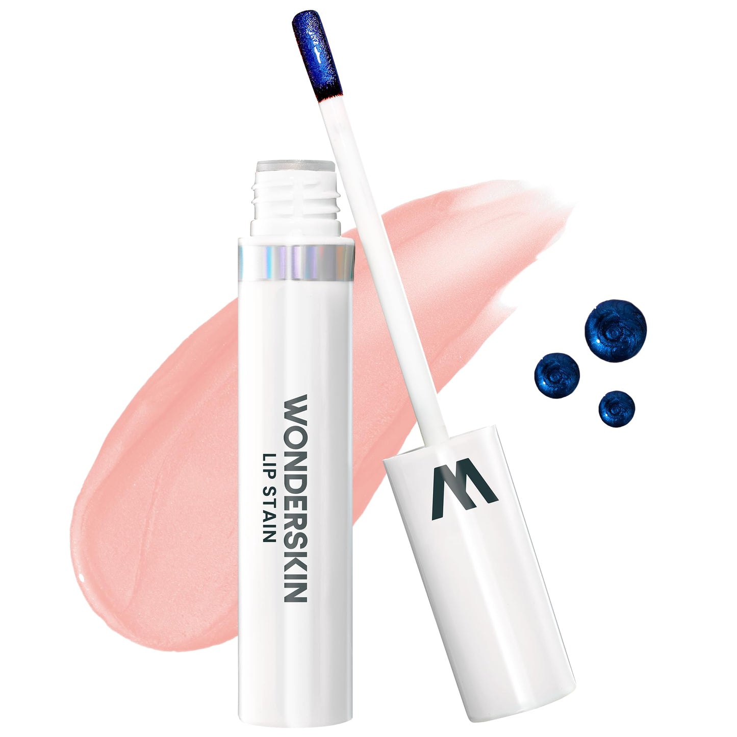 Wonderskin Wonder Blading Lip Stain Peel Off Masque, 2 Pack - Long Lasting, Waterproof and Transfer Proof Matte Nude Lip Tint Stain (Lovely Masque)