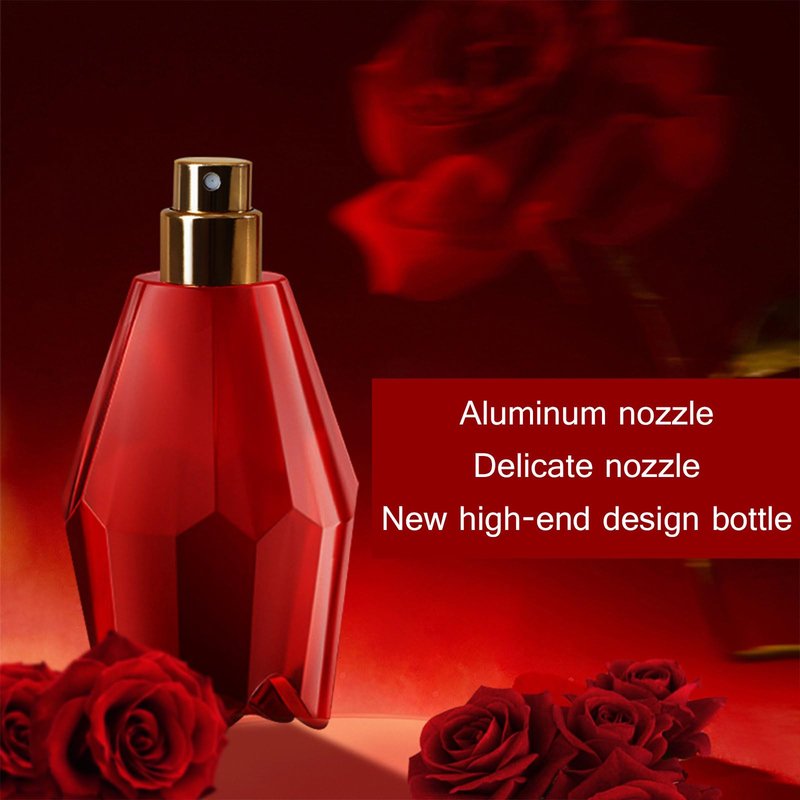 CLY AMS Red Rose Perfume for Women - Eau De Parfum, Musk, Honey, Wine, Light Fragrance Fresh Floral, Perfume Oil 50ml